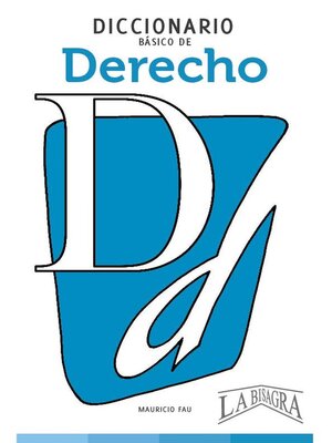 cover image of Diccionario Básico de Derecho